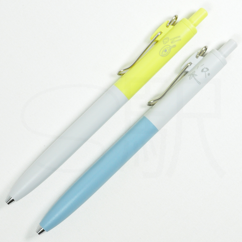 MITSUBISHI PENCIL Uni-Ball One F 0.38mm Gel Ink Ballpen Limited Gift 2-Piece Set [UMNSF38DBBB2P] - Blue